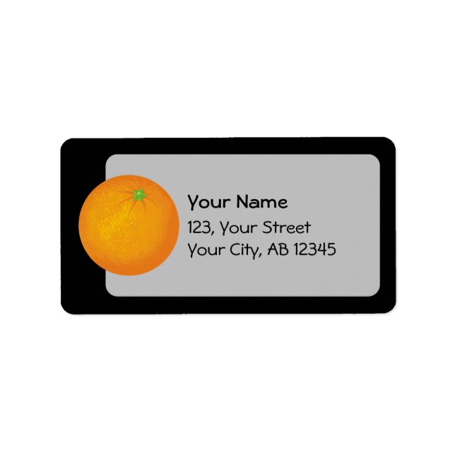 Etiqueta Naranja (Frente)