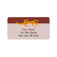 Naranja tribal Lizard