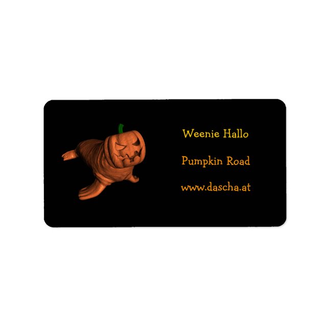 Etiqueta Naranja Walrus (Frente)