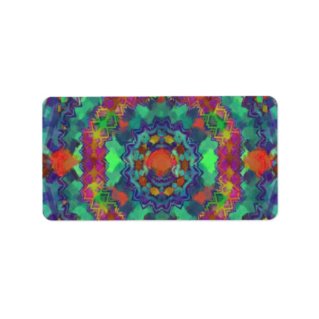 Etiqueta narly Hippie (Frente)