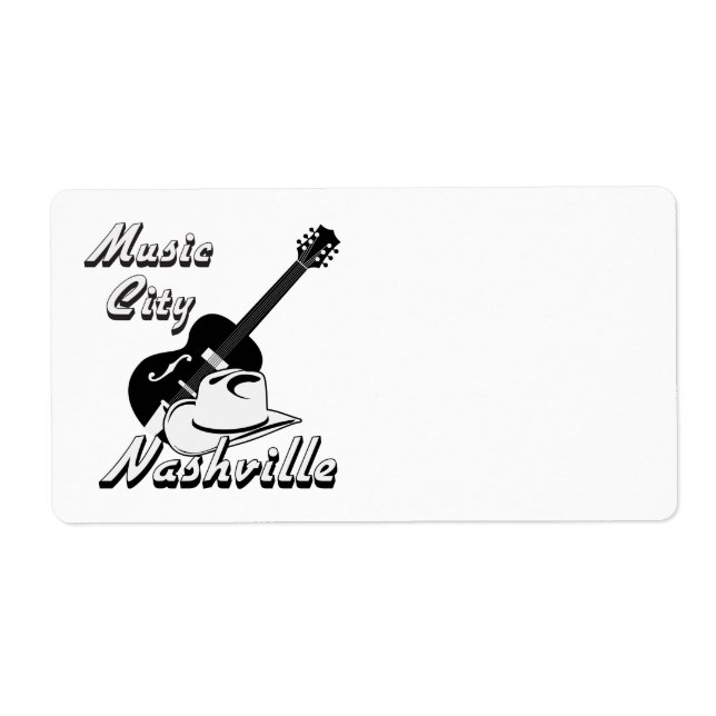Etiqueta Nashville. Ciudad de la música (Frente)