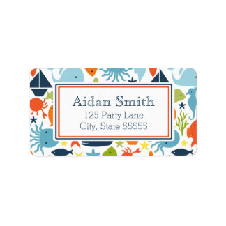 Etiqueta Náutico, bajo el mar