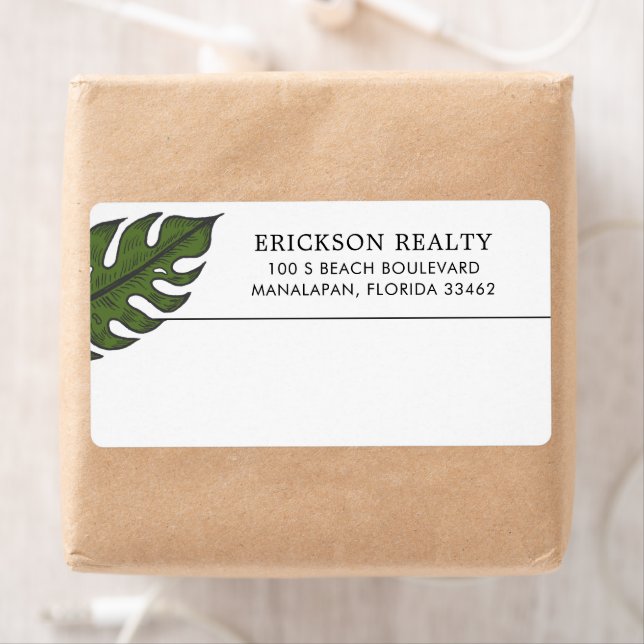 Etiqueta Navegación simple y moderna de negocios (In situ)