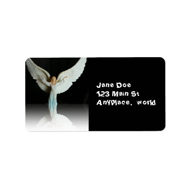 Etiqueta Navidad Angel label (Frente)