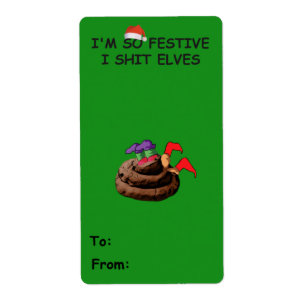 Etiqueta Navidad grosero