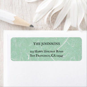 Etiqueta Navidad Personalizada Minimalista Japonesa Washi V