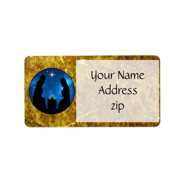 Etiqueta Navidades (Frente)