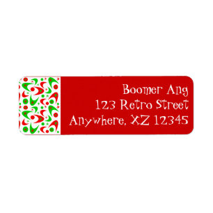 Etiqueta Navidades Boomerangs
