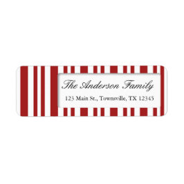 Etiqueta Navidades Candy Cane