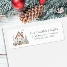 Navidades caprichosos en la casa de campo de invie