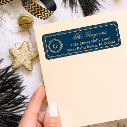 Etiqueta Navidades clásicos monográficos con placa azul de 