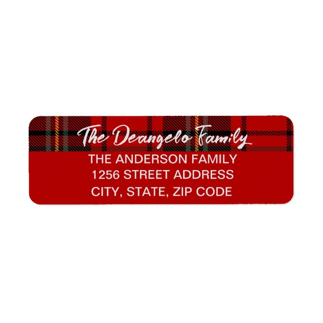 Etiqueta Navidades colocados (Frente)