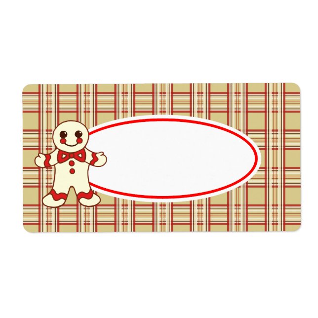 Etiqueta Navidades Cookie Labels (Frente)