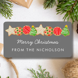ETIQUETA NAVIDADES COOKIES