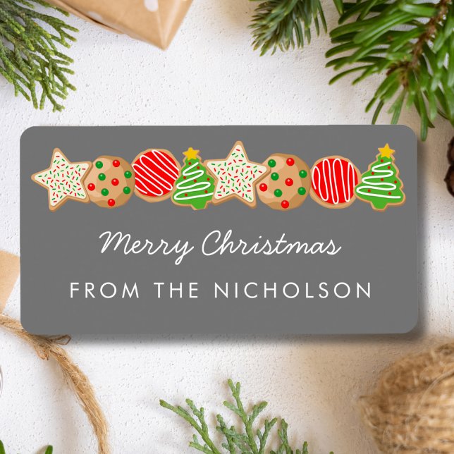 ETIQUETA NAVIDADES COOKIES (Subido por el creador)