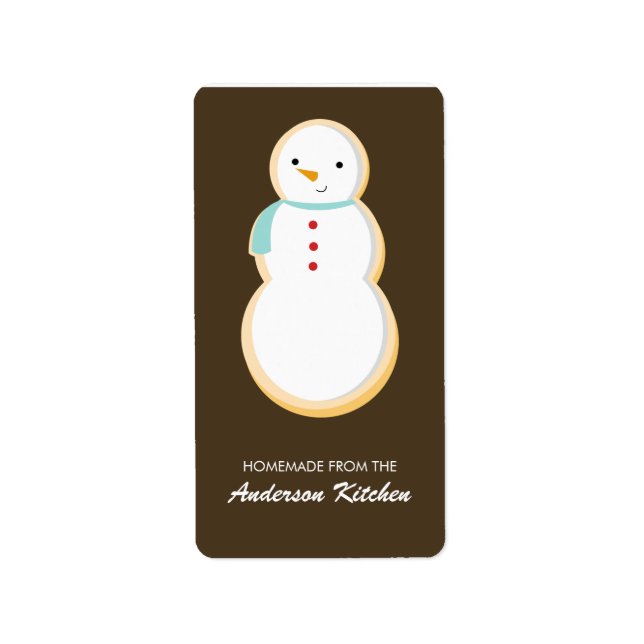 Etiqueta Navidades Cookies Labels (Frente)