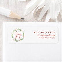 Navidades de acuarela escribieron "Alegría"