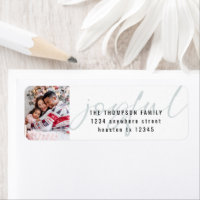 Navidades de fotografía de texto superpuesto alegr