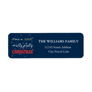 Etiqueta Navidades de Have Holly Jolly