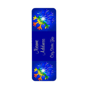 Etiqueta Navidades de invierno_