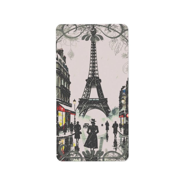 Etiqueta Navidades de París (Frente)