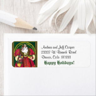 Etiqueta Navidades de San Nicolás de Victoria