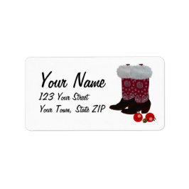 Etiqueta Navidades de Texas