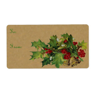 Etiqueta Navidades de Victoria Labels