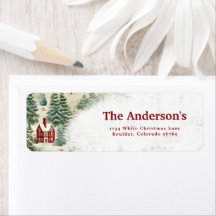 Navidades de Woodland Rustic Country