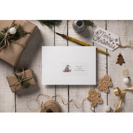 Etiqueta Navidades del Octopus Alegría, personalizado