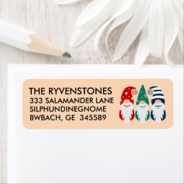 Etiqueta Navidades divertidos y coloridos festivos hacen co