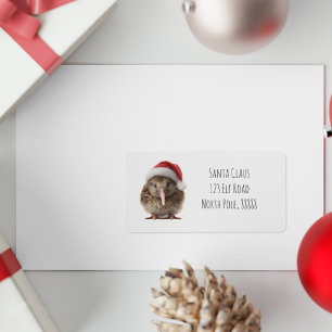 Etiqueta Navidades guapos Kiwi, personalizado