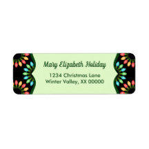 Navidades iluminan el patrón de los círculos color