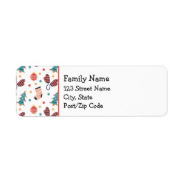 Etiqueta Navidades inteligentes personalizados