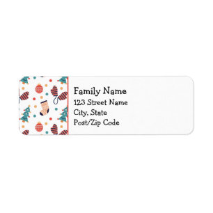 Etiqueta Navidades inteligentes personalizados