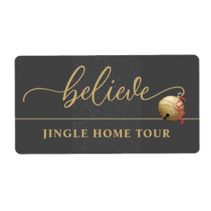 ETIQUETA NAVIDADES JINGLE HOME TOUR