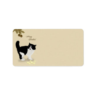 Etiqueta Navidades Kitten