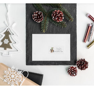 Etiqueta Navidades Kiwi Bird, personalizable