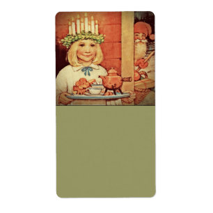 Etiqueta Navidades Nisse y Lucia Day Karin