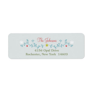 Etiqueta Navidades populares saludan