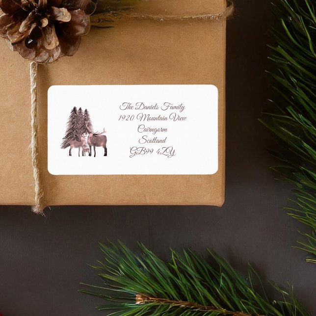 Etiqueta Navidades Red Deer (Subido por el creador)