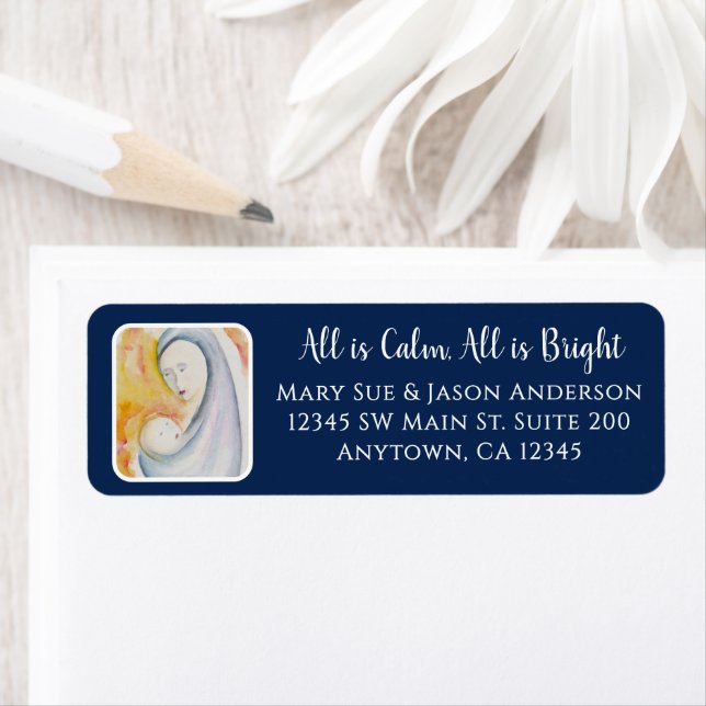 Etiqueta Navidades religiosos Natividad Retorno discurso (In situ)