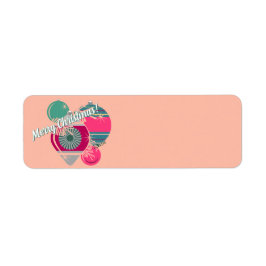 Etiqueta Navidades Retro Shiny Brite Ornamets