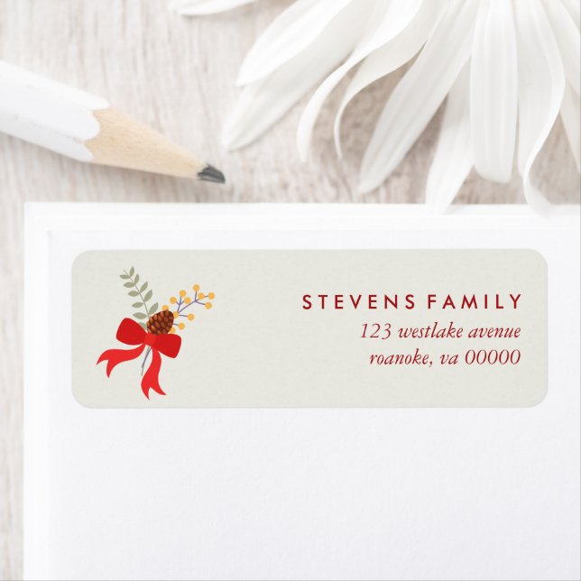 Etiqueta Navidades rojos se doblan (In situ)