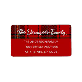 Etiqueta Navidades rojos verdes