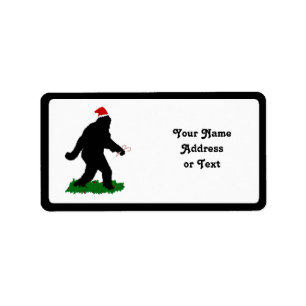 Etiqueta Navidades Squatchin'
