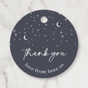 Etiqueta Navy Celestial Round You
