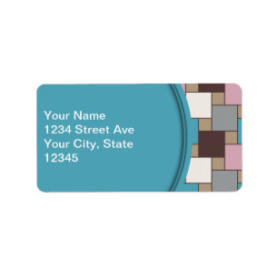 Etiqueta Néctar rosa elegante