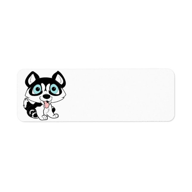 Etiqueta negro y blanco personalizado cascarilla (Frente)