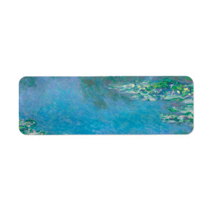 Etiqueta Nenúfares por Claude Monet Pintura de Arte Fino